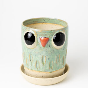 Maceta búho Verdín