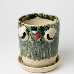 Maceta búho Jaspe